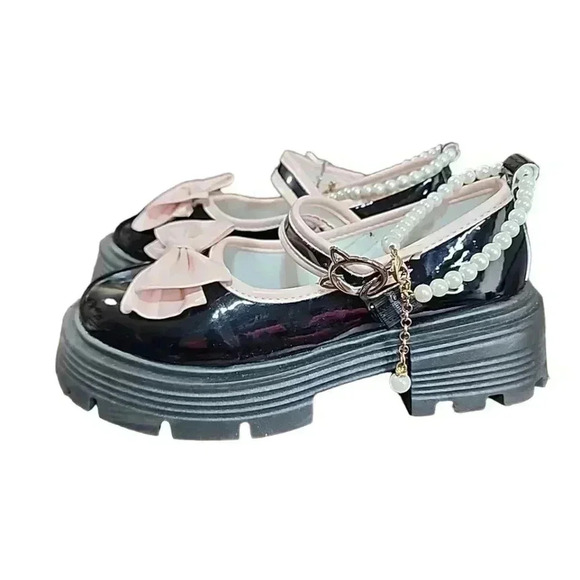 Women's Fashionable Comfortable Kawaii Outdoor Wedge & Thick Sole Single Shoes. - Picture 7 of 16